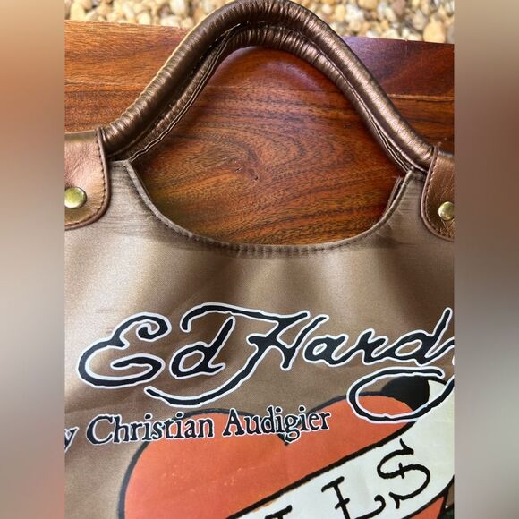 Ed Hardy Skull Tote 💀 Y2K - Picture 3 of 11